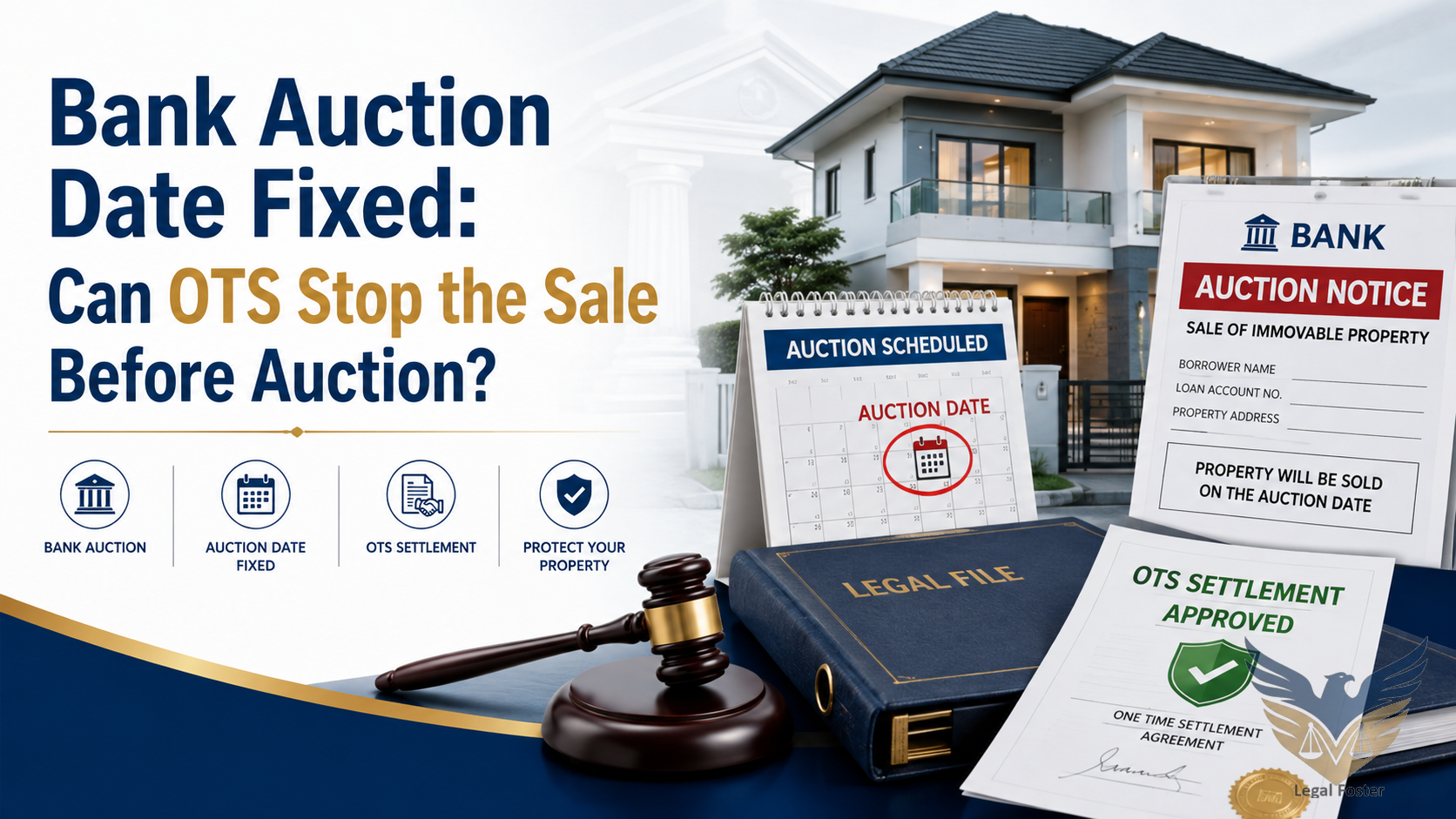 Bank Auction Date Fixed: Is OTS Still Possible Before the Sale?