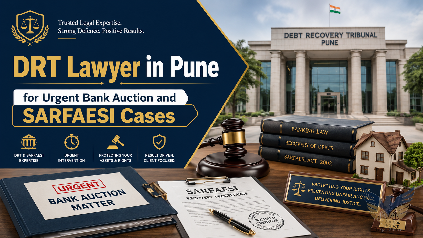 Can a DRT Lawyer in Pune Help Stop an Immediate Bank Auction?