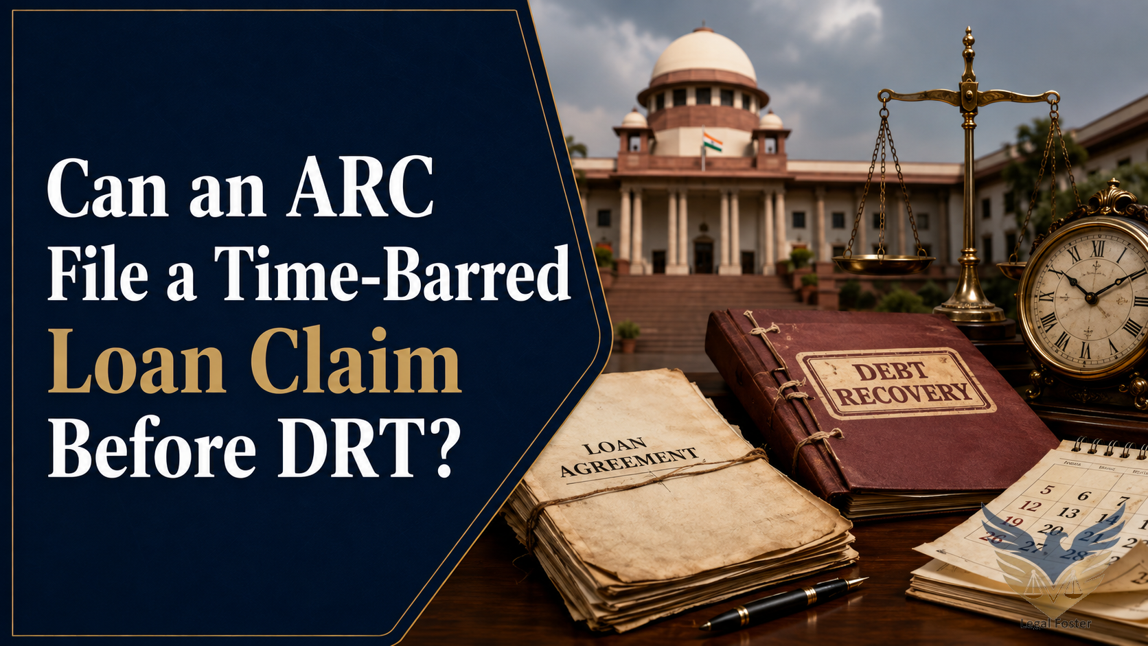 Can an ARC File a DRT Case for a Time-Barred Loan Claim?
