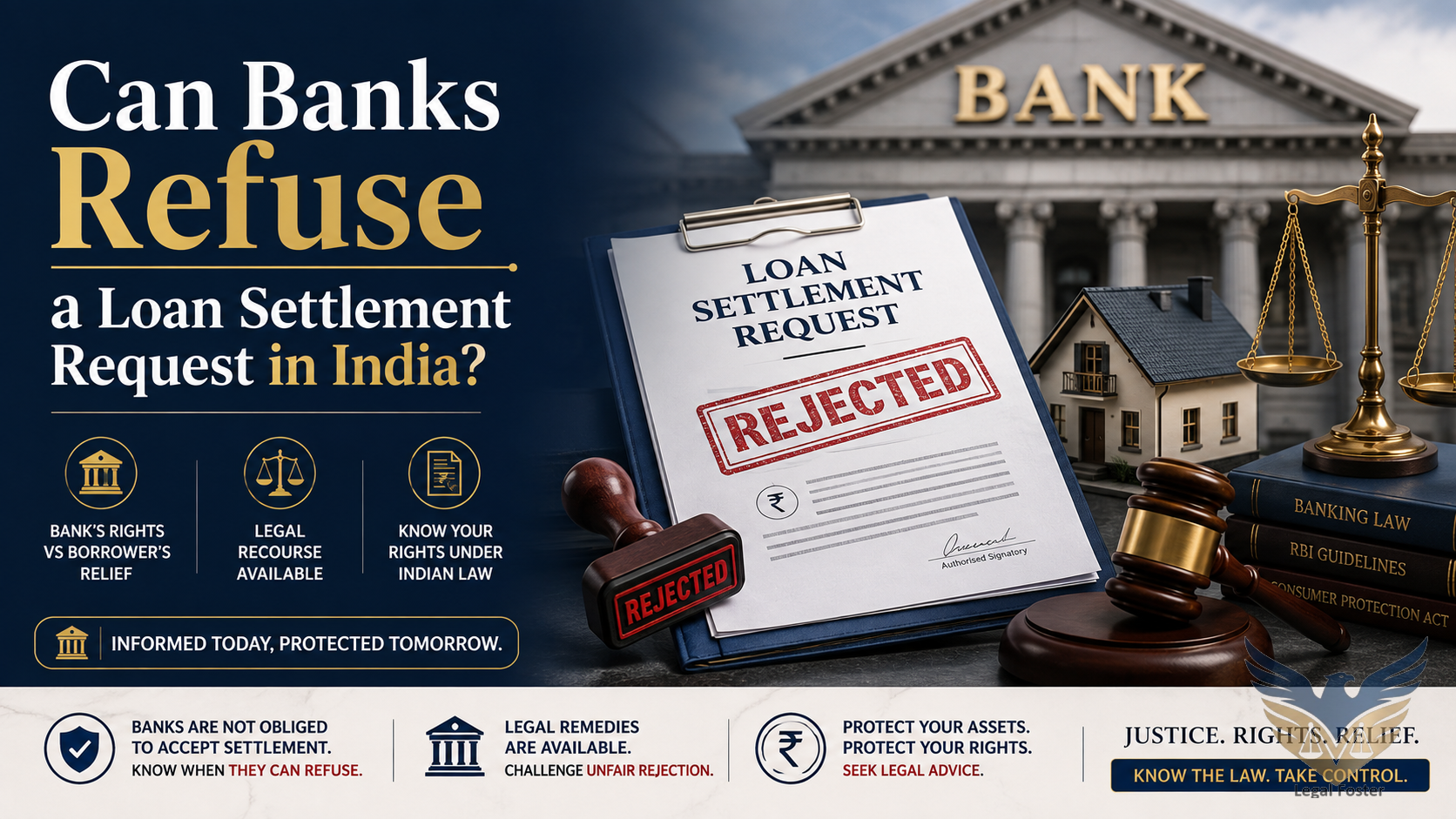 Can Banks Refuse a Loan Settlement Request in India?