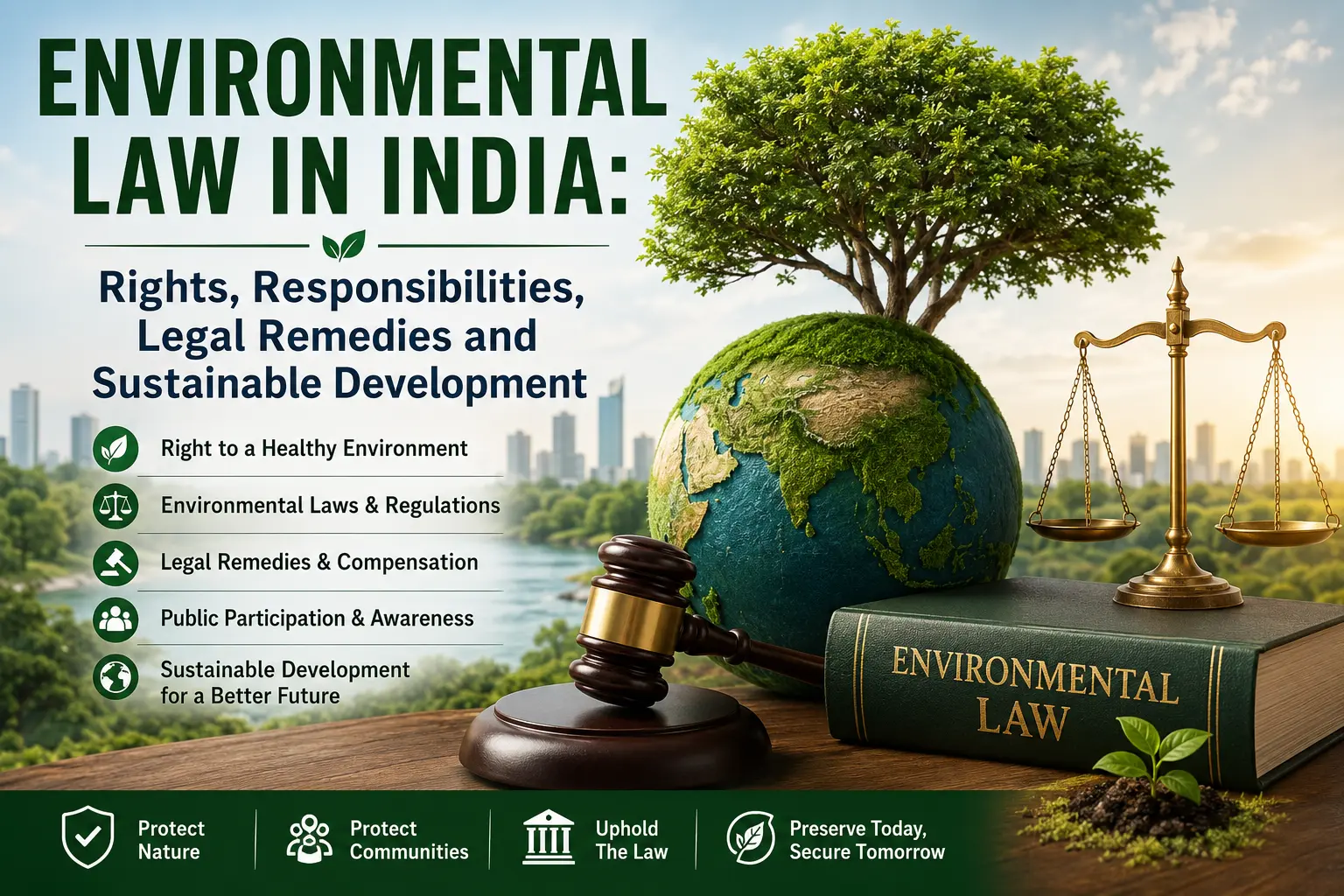 Environmental Law in India: Rights, Responsibilities, Legal Remedies and Sustainable Development