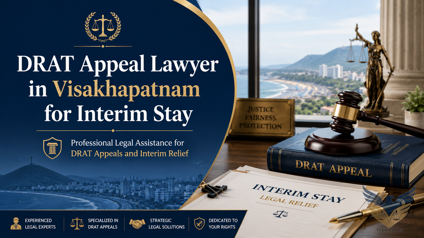 Experienced DRAT Appeal Lawyer in Visakhapatnam for Interim Relief Against DRT Proceedings