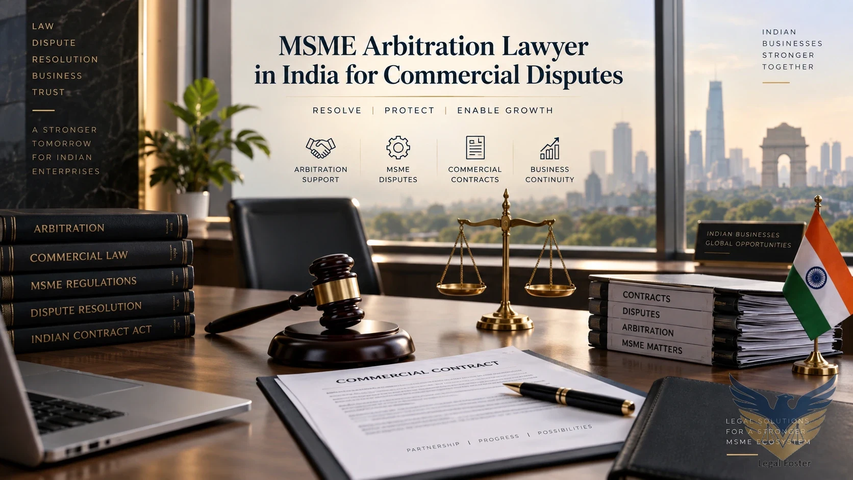 How Can an Arbitration Lawyer Assist With MSME Arbitration Disputes in India?