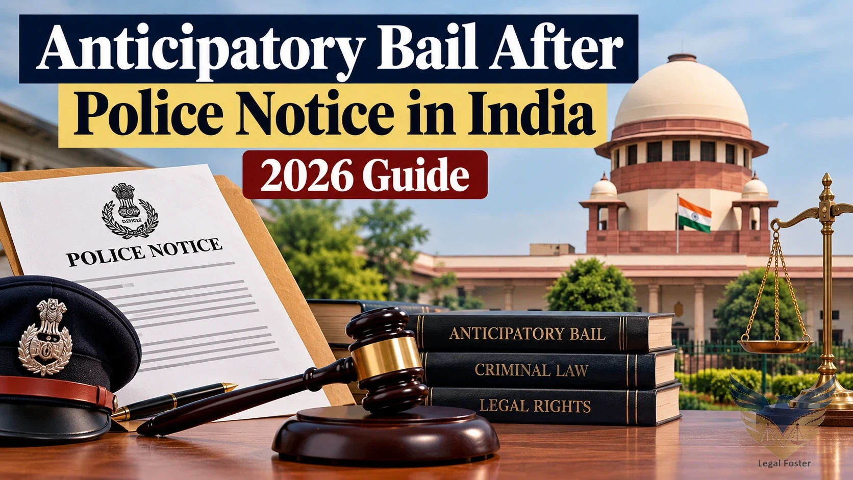 Anticipatory Bail After Receiving a Notice in India: Required Documents, Evidence and Court Process