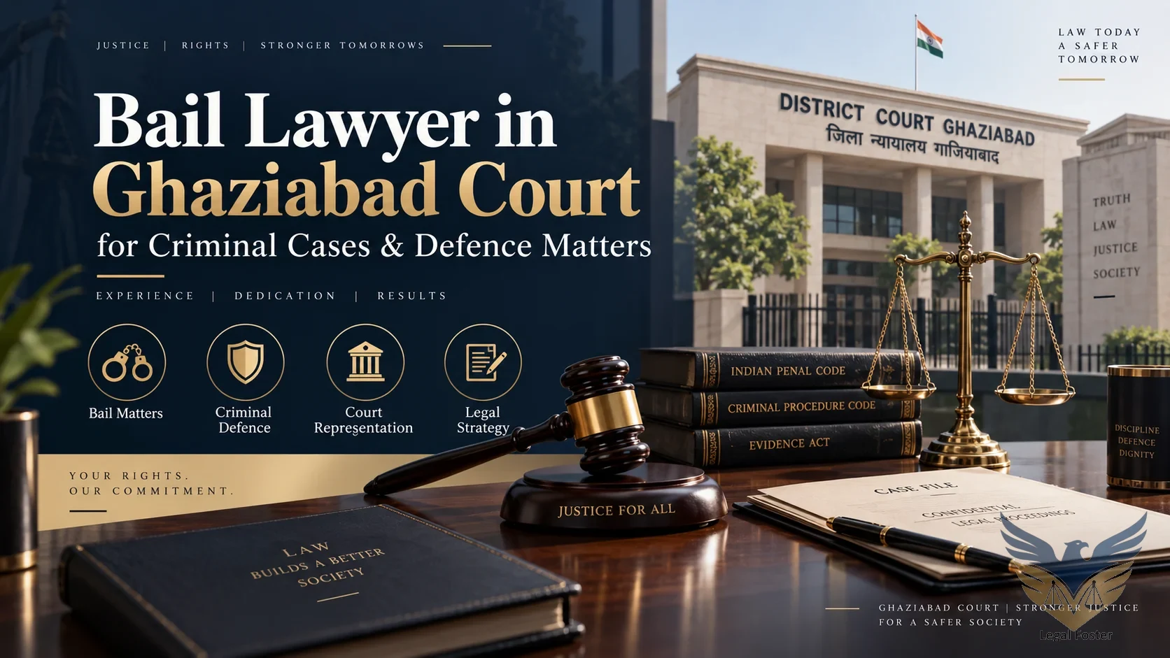 Bail Lawyer in Ghaziabad Court for Criminal Cases and Defence Matters
