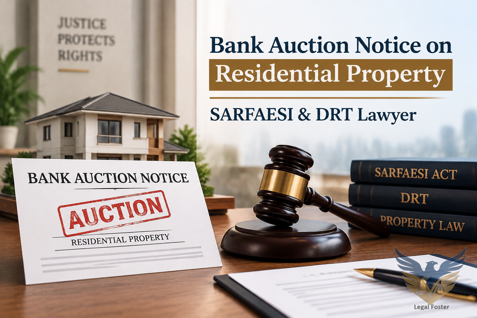 Bank Auction Notice on Residential Property: How To Fight Back If Your Home Is Being Recovered
