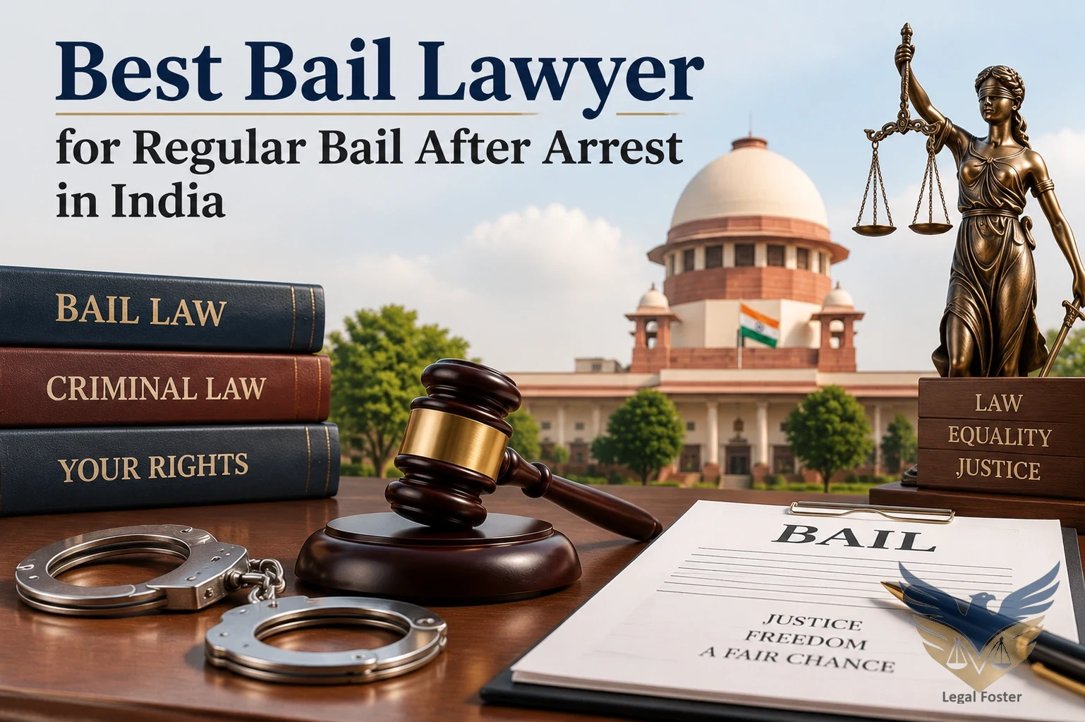 Best Bail Lawyer for Regular Bail After Arrest in India