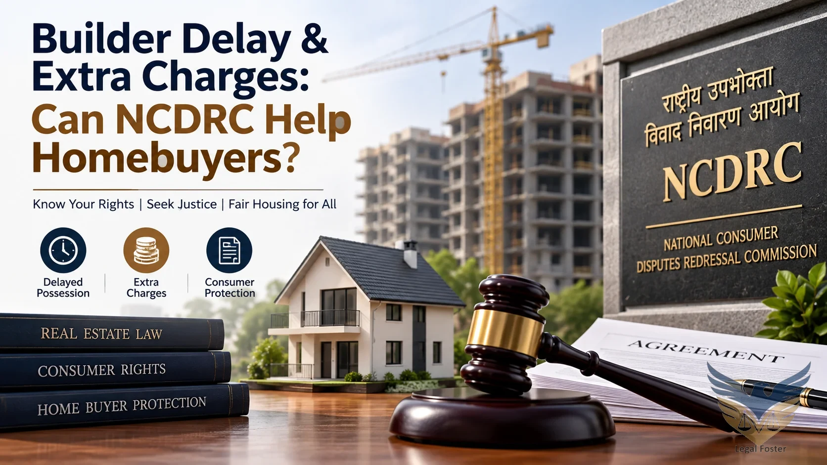 Builder Delaying Possession or Demanding Extra Charges? Can NCDRC Help?