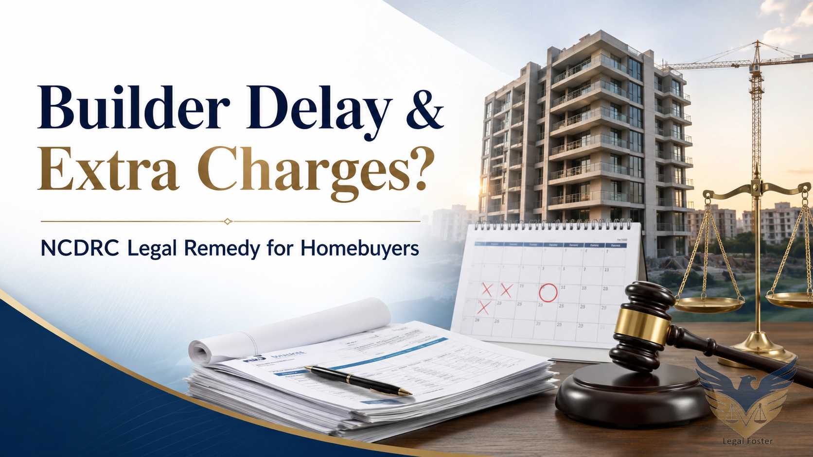 Builder Delaying Possession or Demanding Extra Charges? Know Your NCDRC Remedy