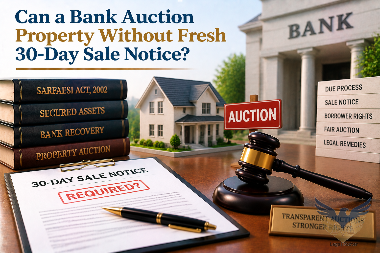 Can a Bank Conduct Property Auction Without Issuing a Fresh 30-Day Sale Notice?