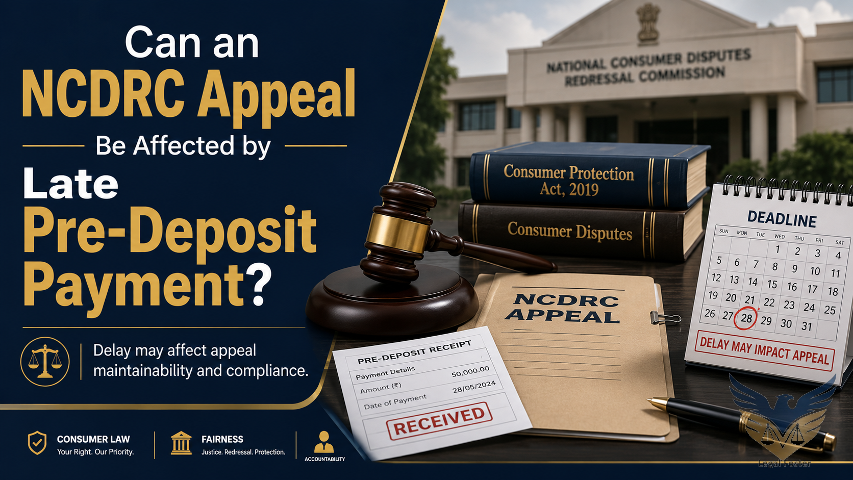 Can an NCDRC Appeal Be Affected by Late Pre-Deposit Payment?