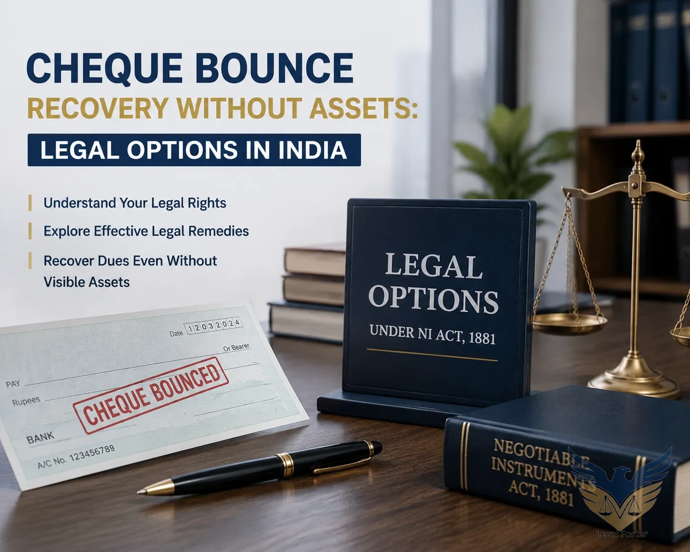 Can Cheque Bounce Recovery Be Possible If the Accused Has No Assets?