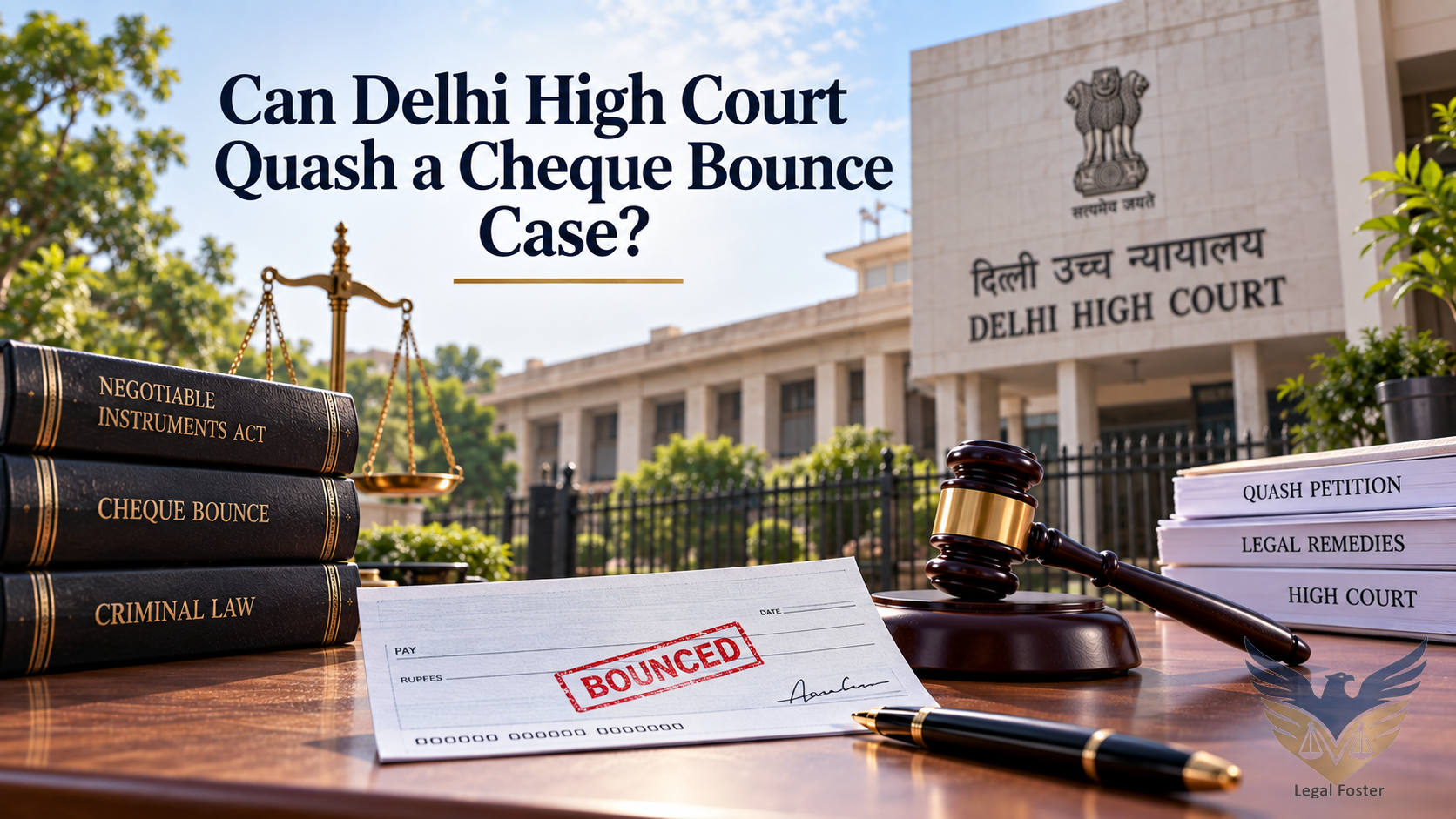 Can Delhi High Court Quash Your Cheque Bounce Case?