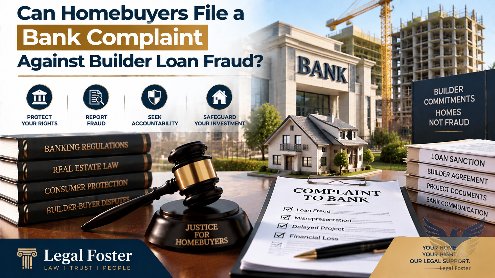 Can Homebuyers File a Bank Complaint Against Builder Loan Fraud?