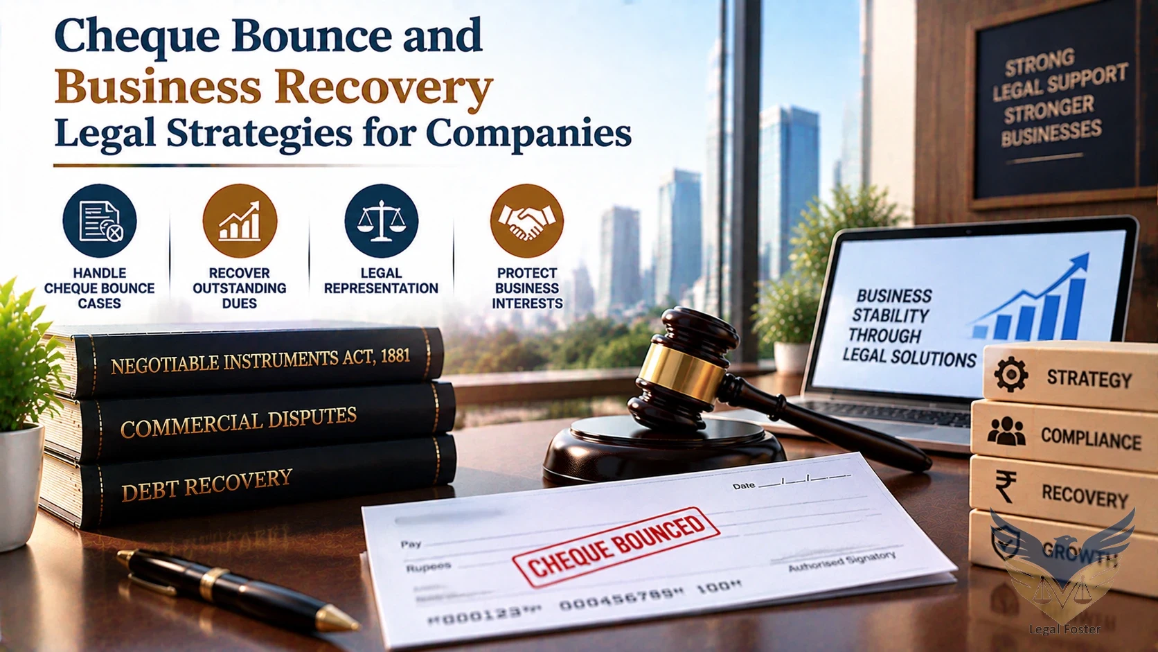 Cheque Bounce and Business Recovery Legal Strategies for Companies to Recover Payments