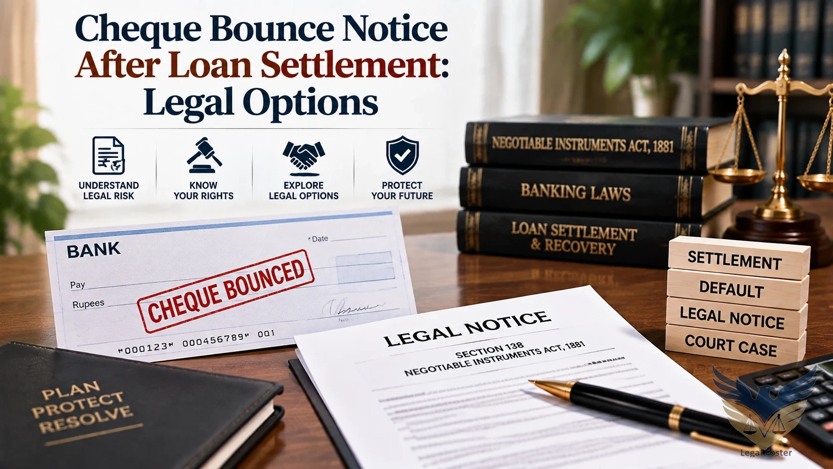Cheque Bounce Notice Regarding Loan Settlement: What Can Be Done?