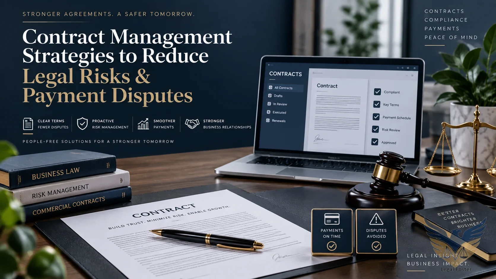 Contract Management Strategies to Reduce Legal Risks and Payment Disputes