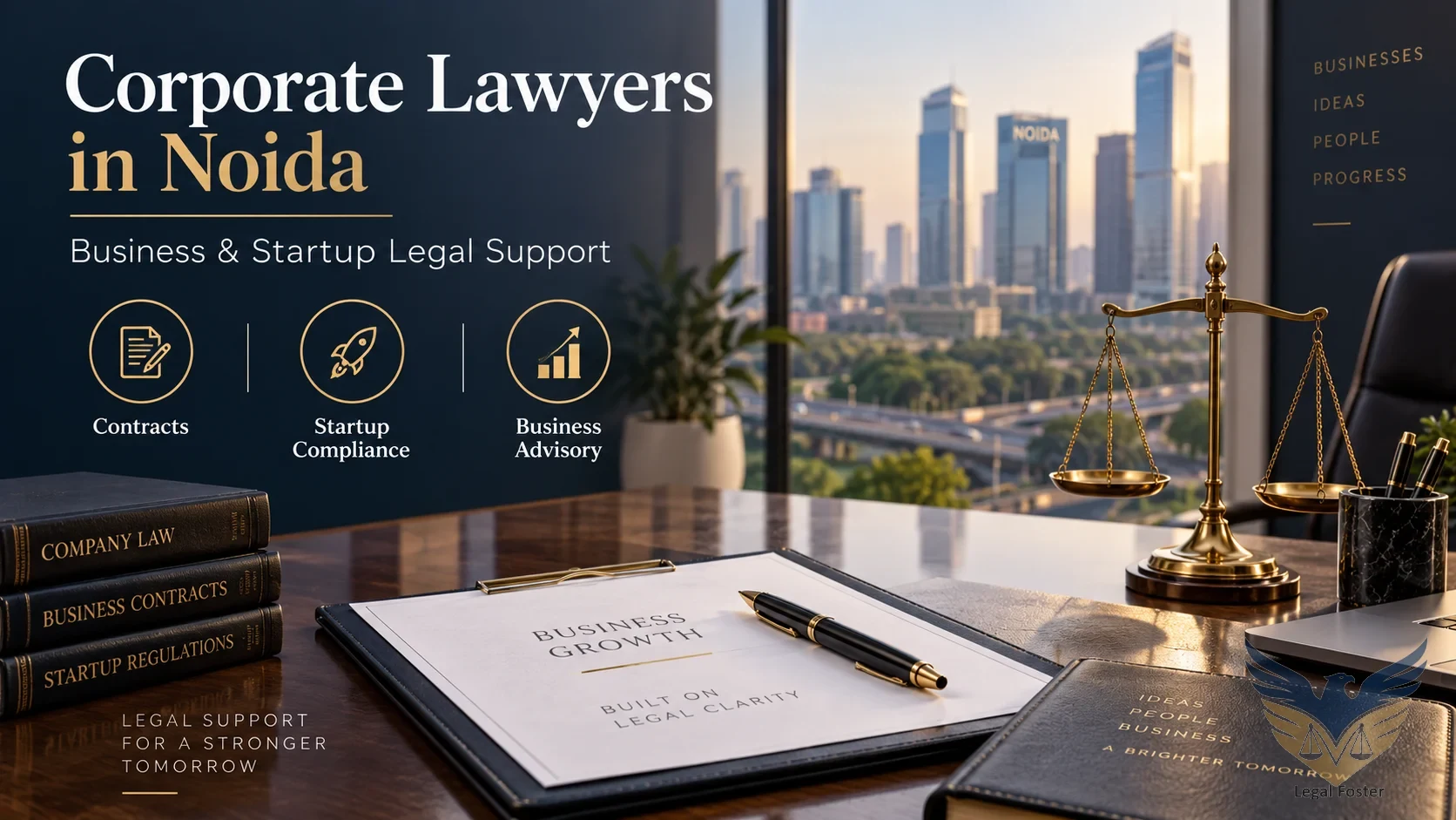 Corporate Lawyers in Noida for Business and Startup Legal Support