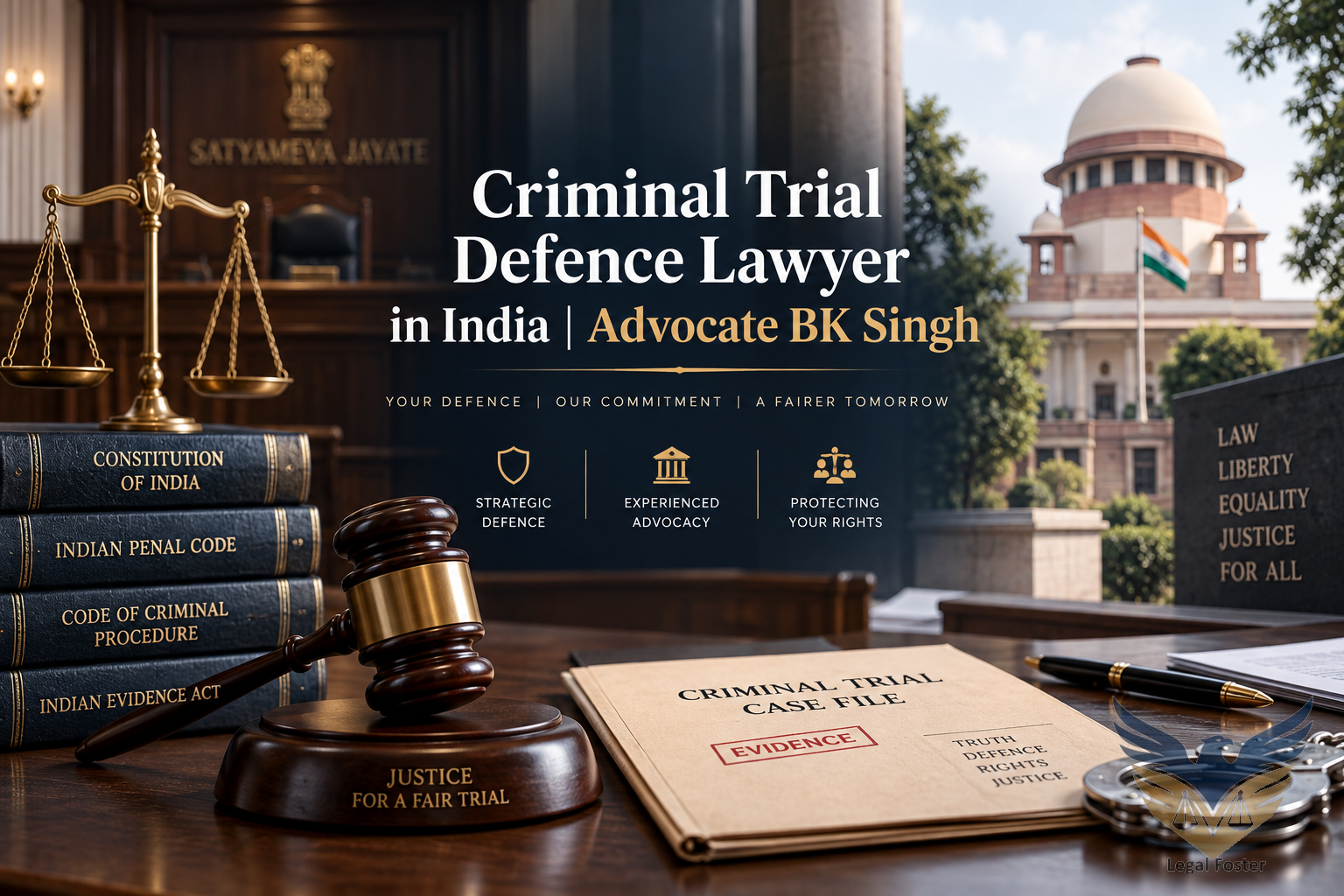 Criminal Trial Defence Lawyer: How Can Advocate BK Singh Help Protect Your Rights in Court Proceedings?