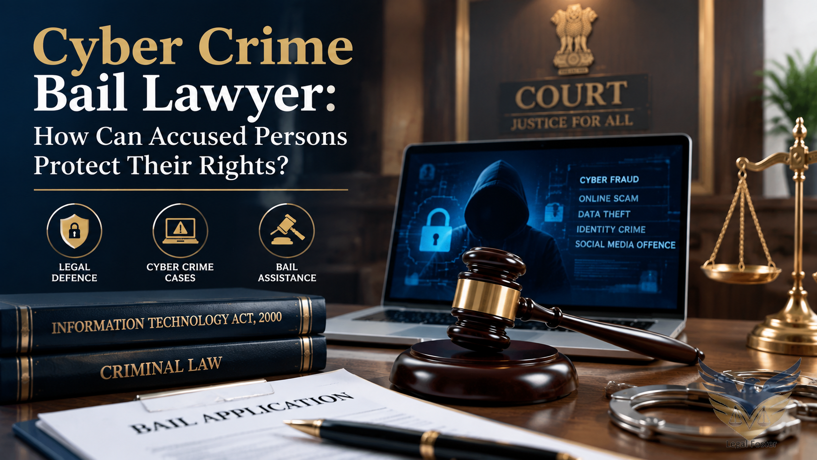 Cyber Crime Bail Lawyer: How Can Accused Persons Protect Their Rights After Arrest Risk?