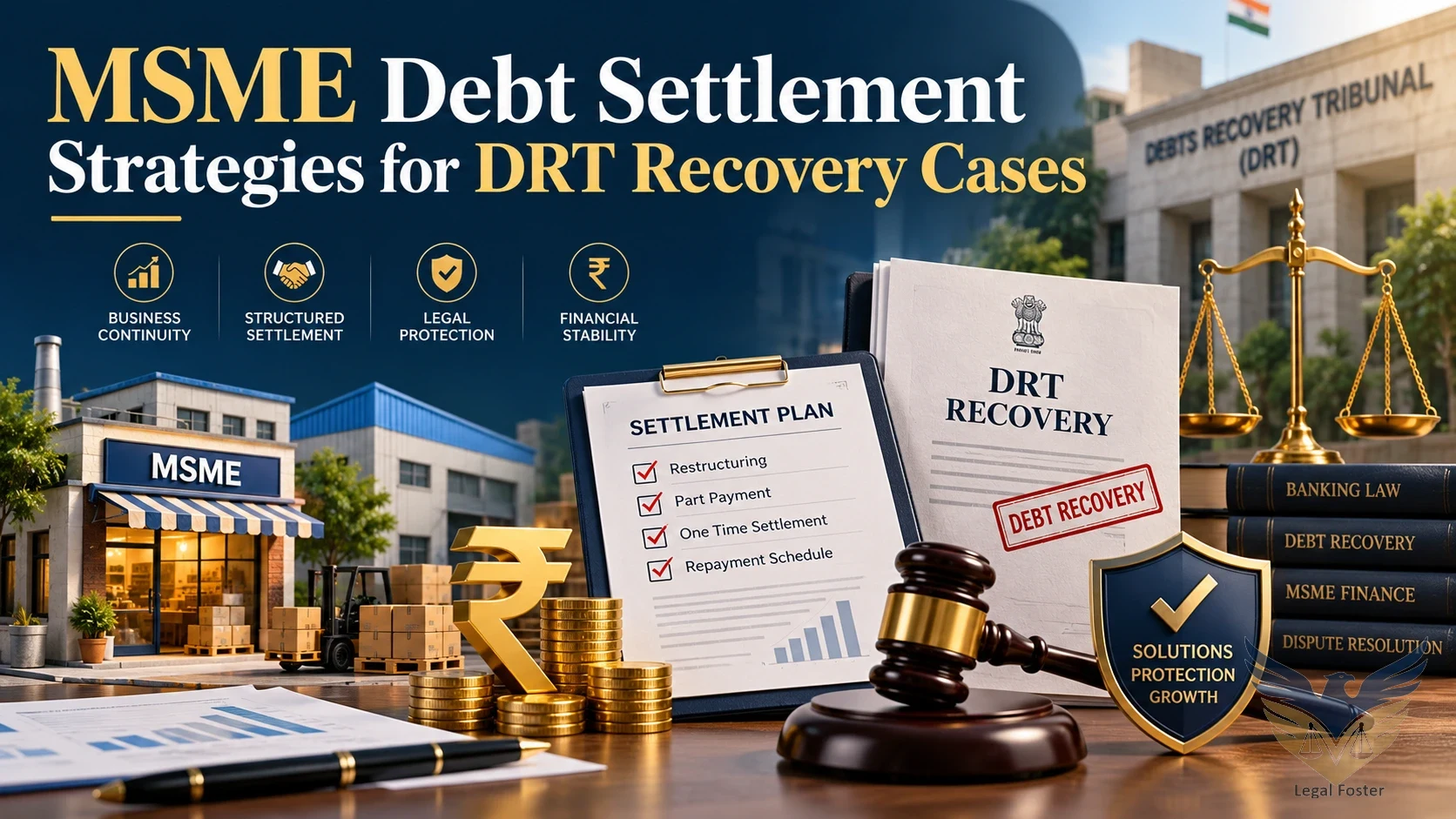 Debt Settlement Strategies for MSME Borrowers Facing DRT Recovery Proceedings?