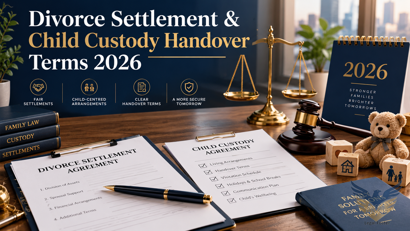 Divorce Settlement and Child Custody Handover Terms in India, Complete Legal Guide 2026
