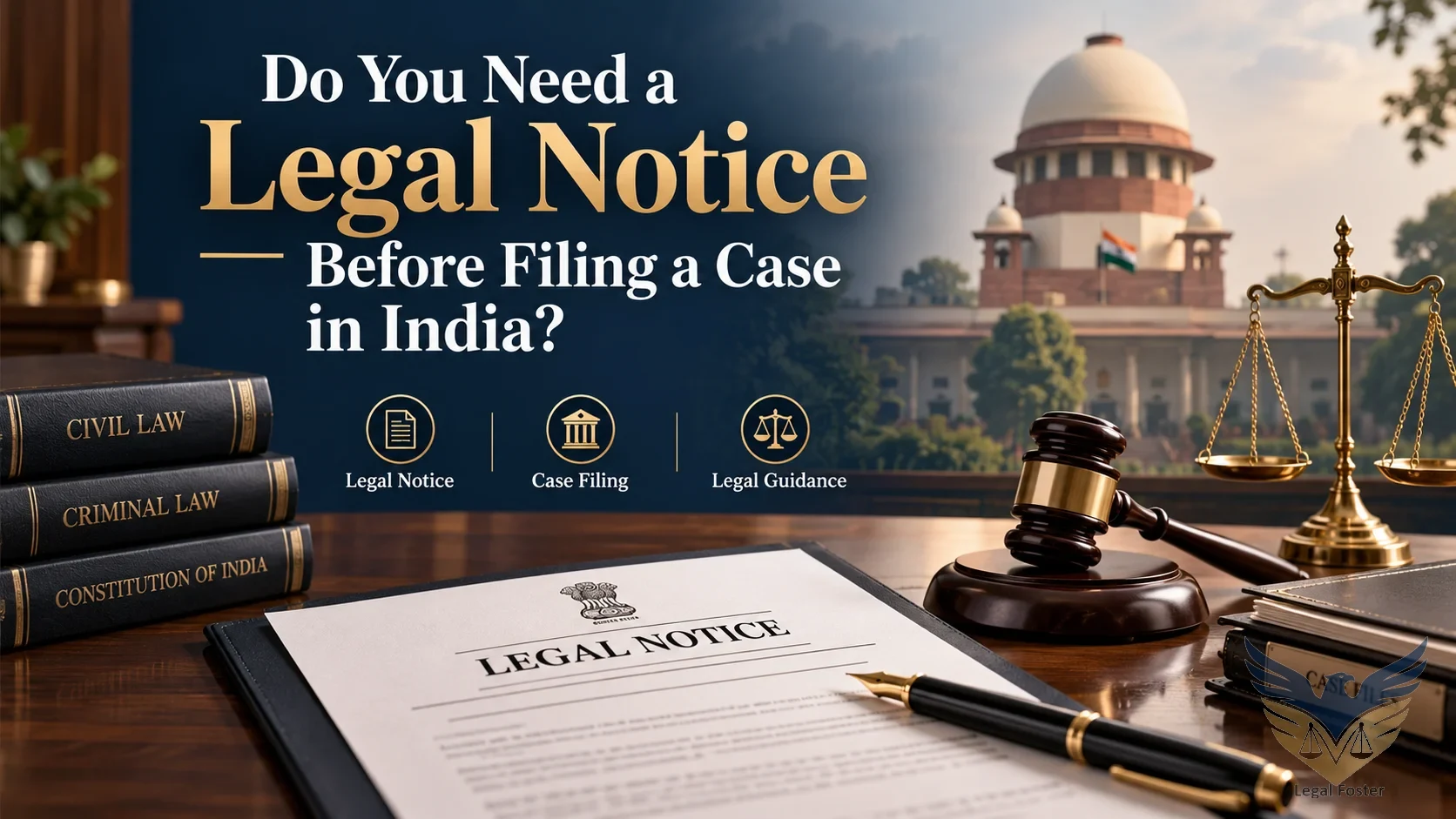 Do You Always Need To Send A Legal Notice Before Filing A Case In India?