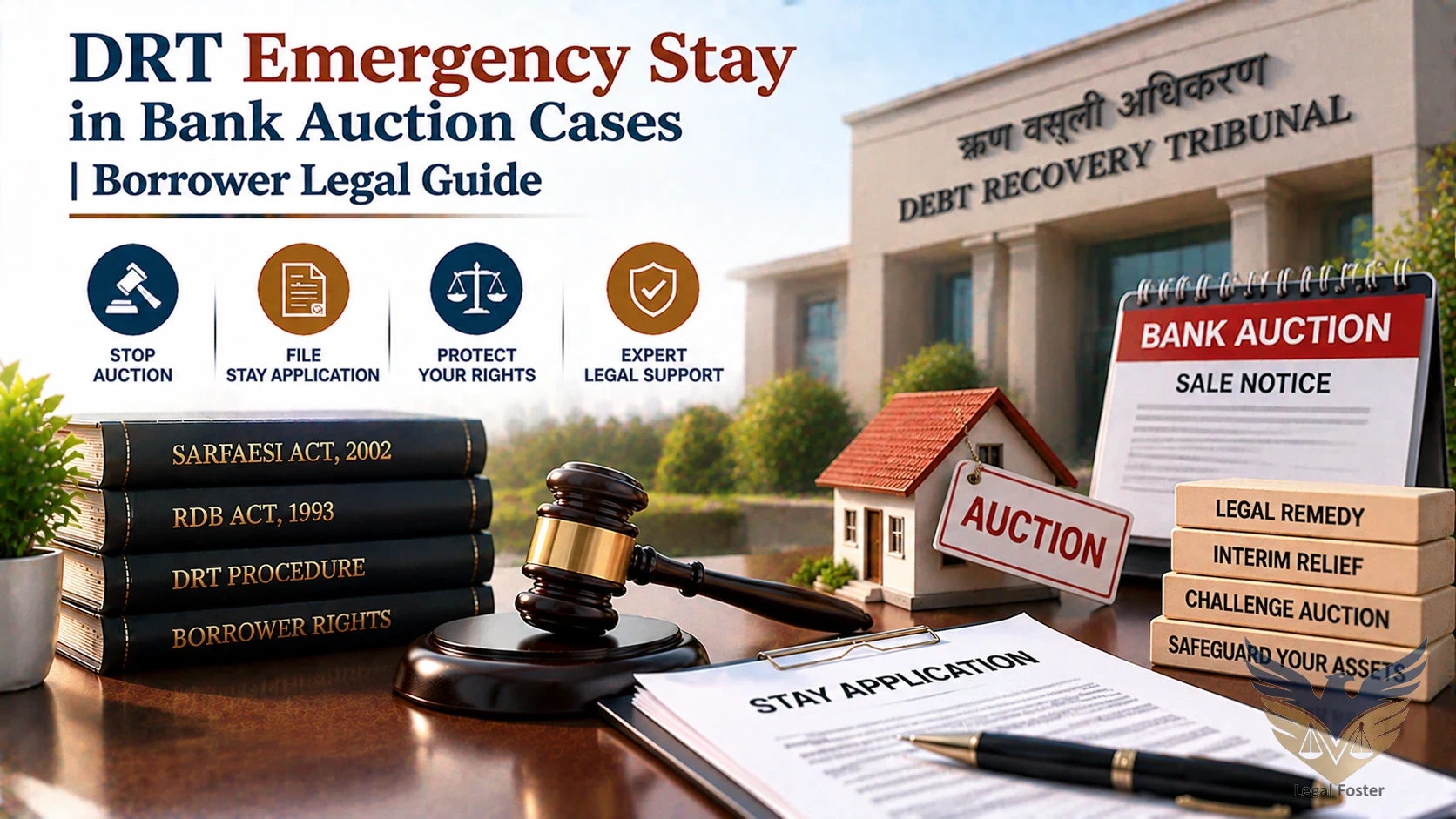 DRT Emergency Stay in Bank Auction Cases: Important Points Borrowers Should Know