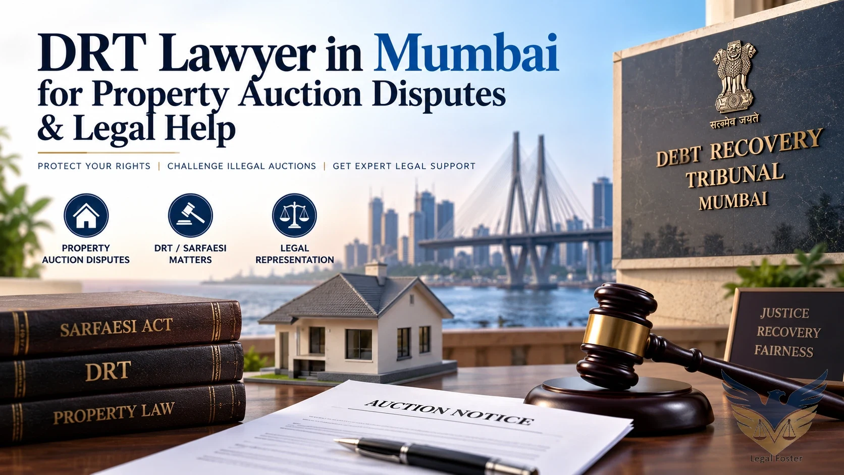 DRT Lawyer in Mumbai for Property Auction Disputes and Legal Protection