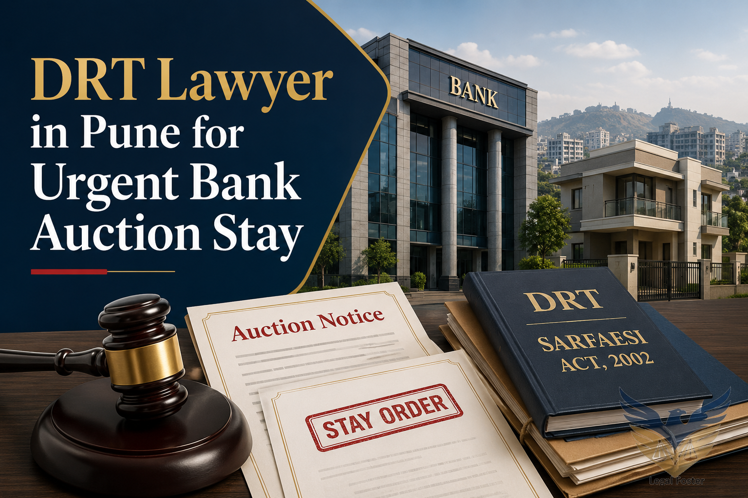 DRT Lawyer in Pune for Urgent Bank Auction Stay?