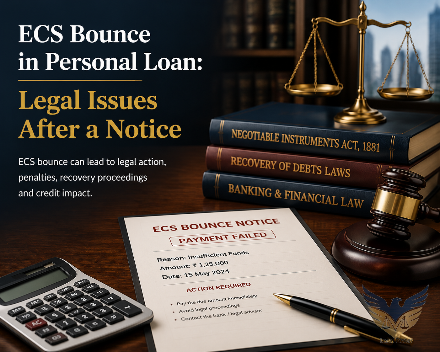 ECS Bounce in Personal Loan: What Legal Issues Can Borrowers Face After a Notice?