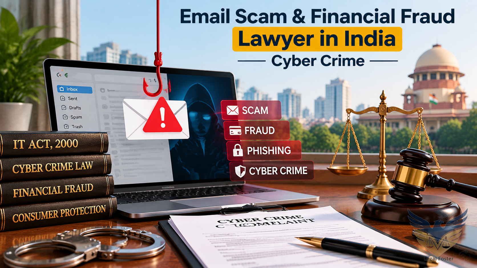 Email Scam and Financial Fraud File A Criminal Case in India