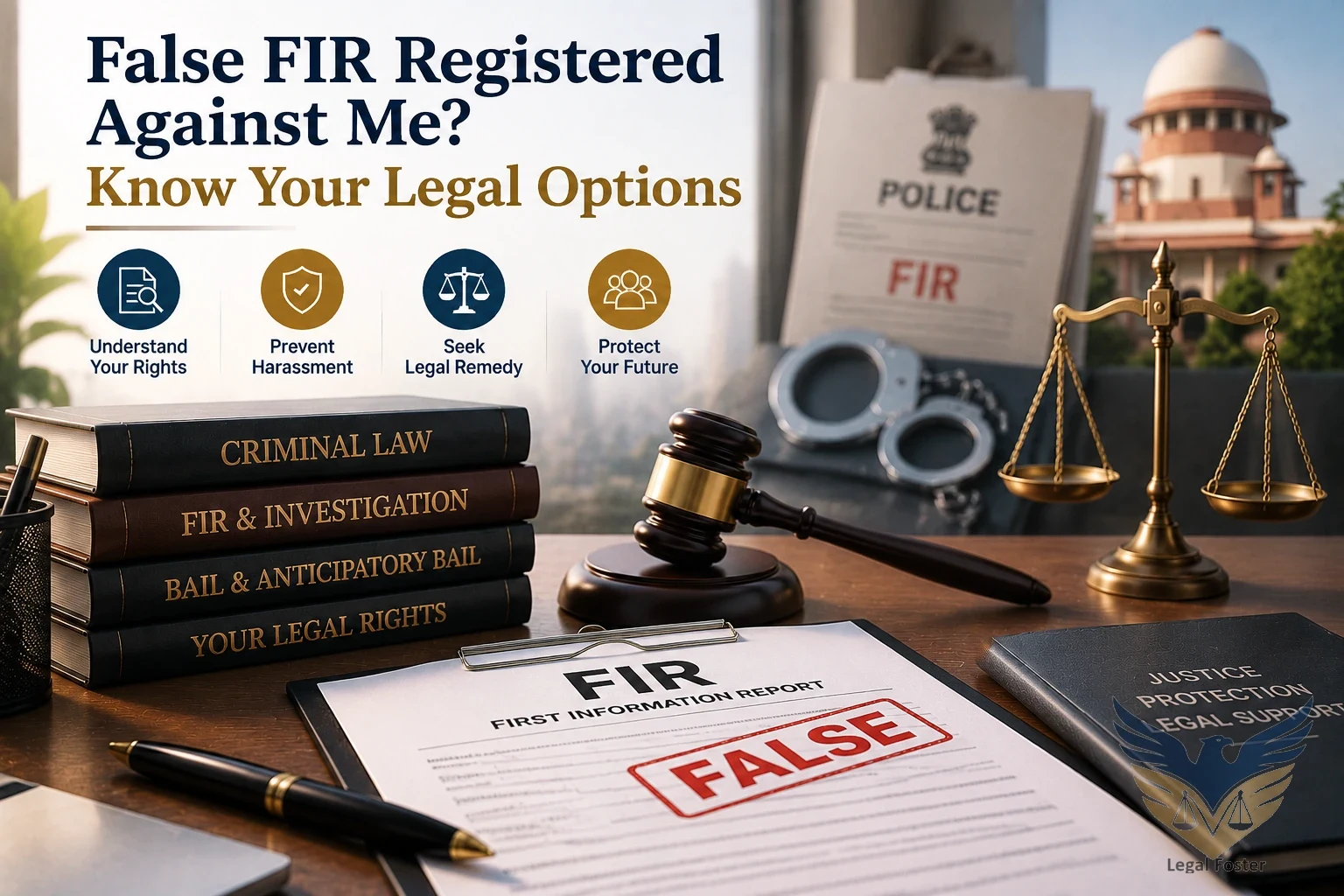 False FIR Registered Against Me? Know Your Legal Options Before Arrest
