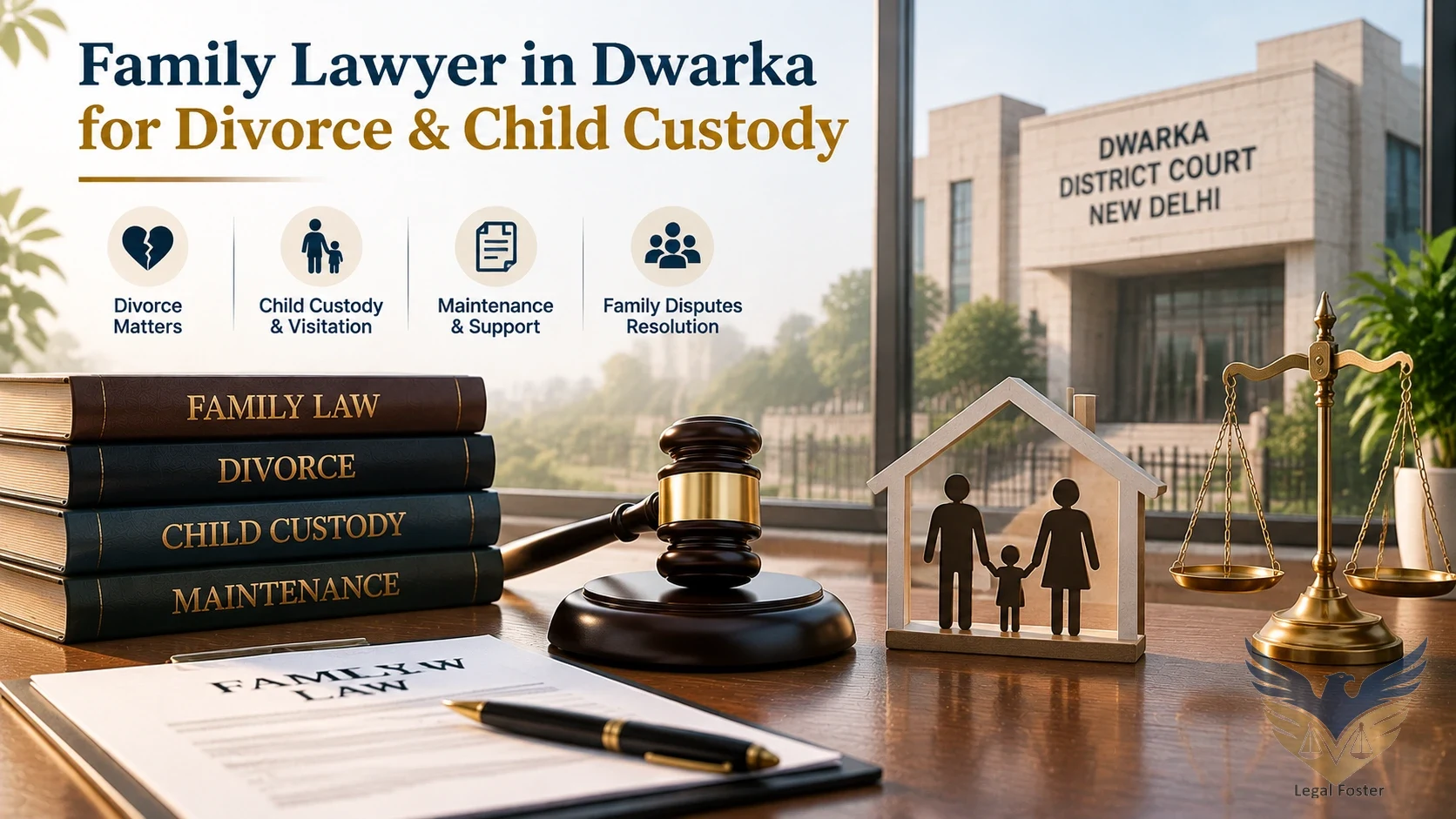 Family Lawyer in Dwarka for Divorce, Child Custody and Settlement Matters