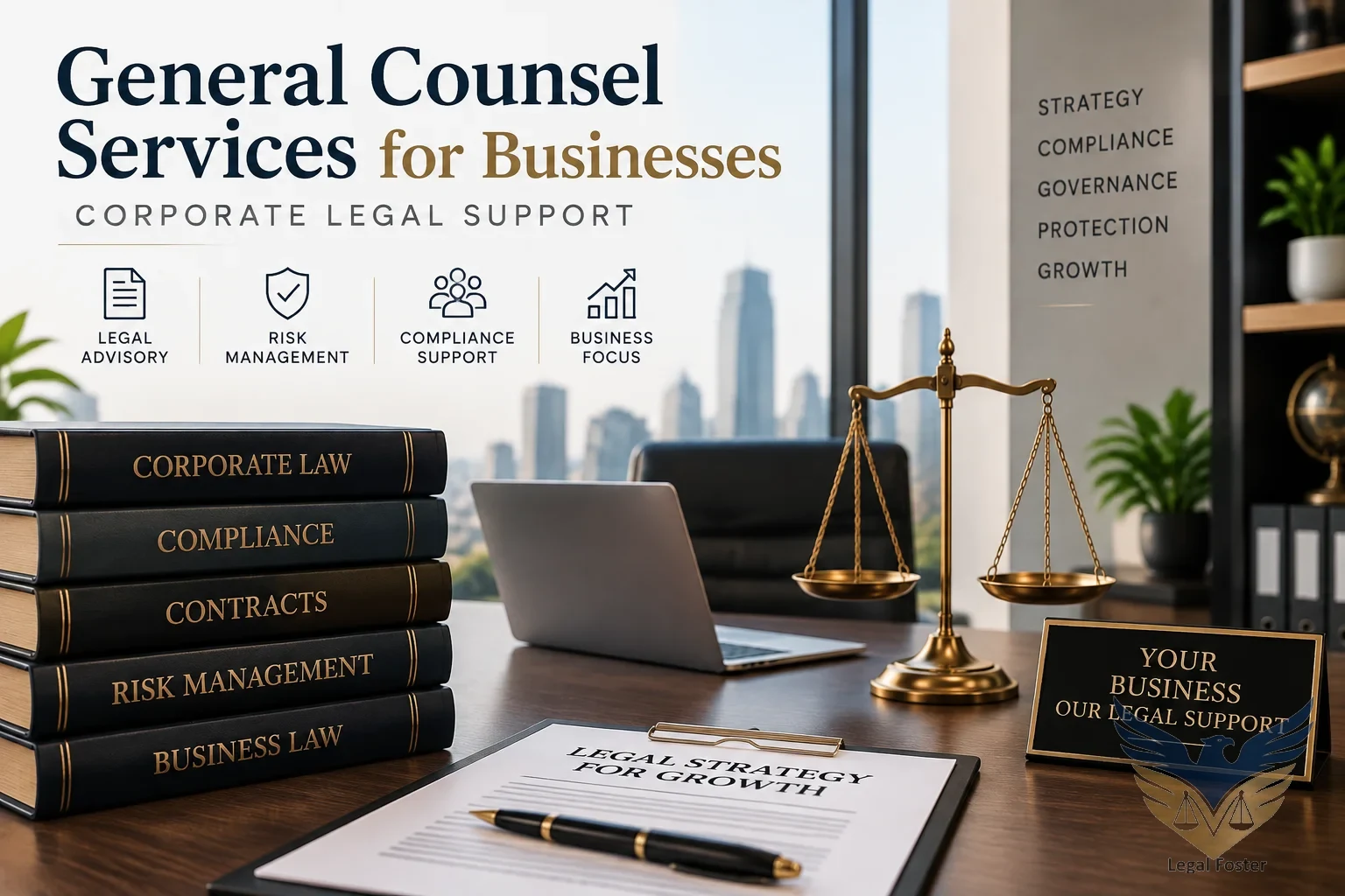 General Counsel Services for Businesses: Strategic Legal Support and Advisory Solutions