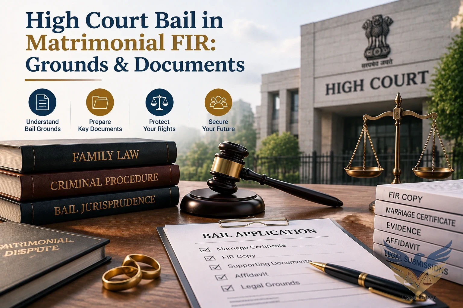 High Court Bail in Matrimonial FIR: Key Grounds and Documents You Should Know