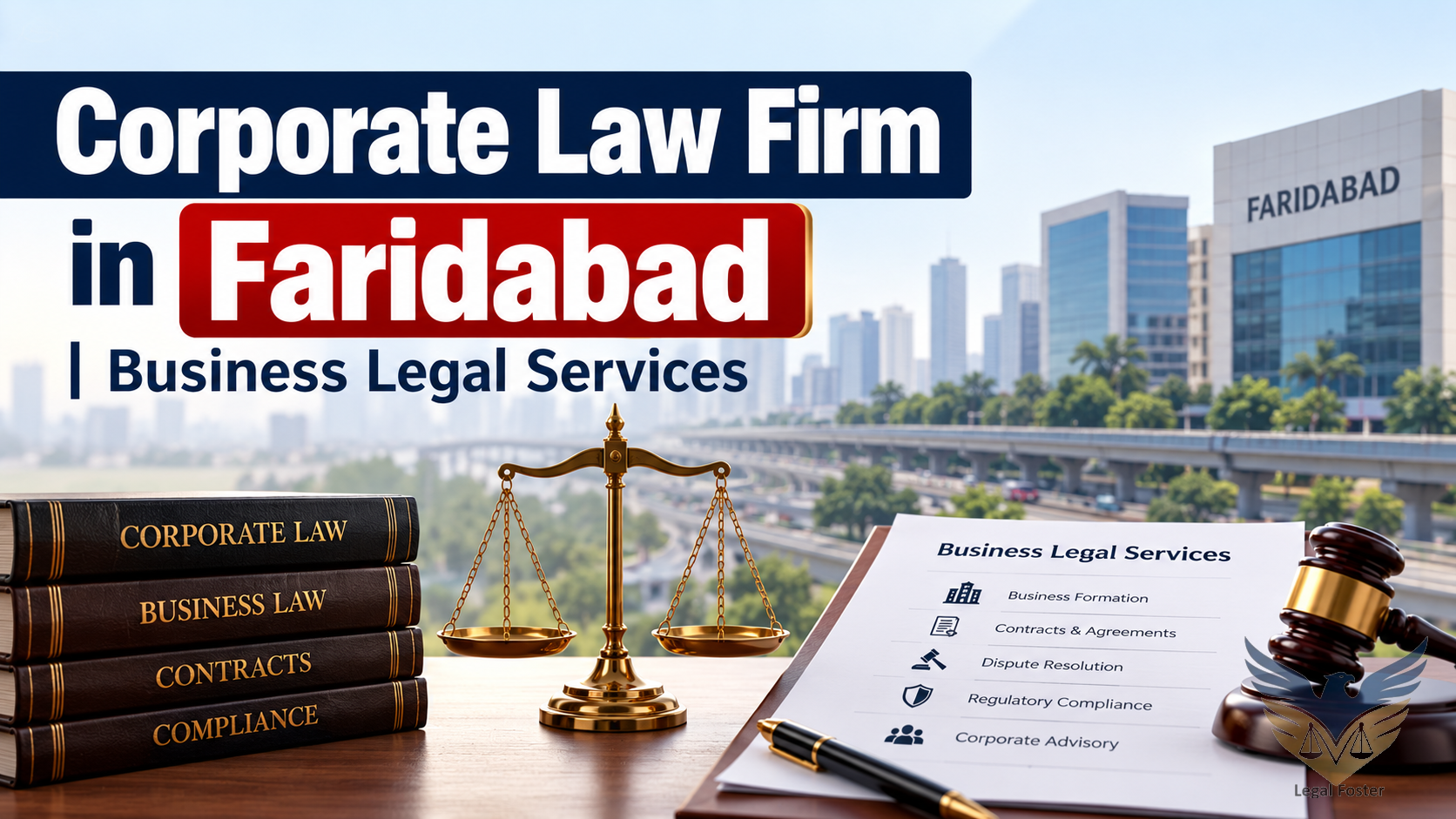 How Can a Corporate Law Firm in Faridabad Safeguard Your Business and Legal Rights?