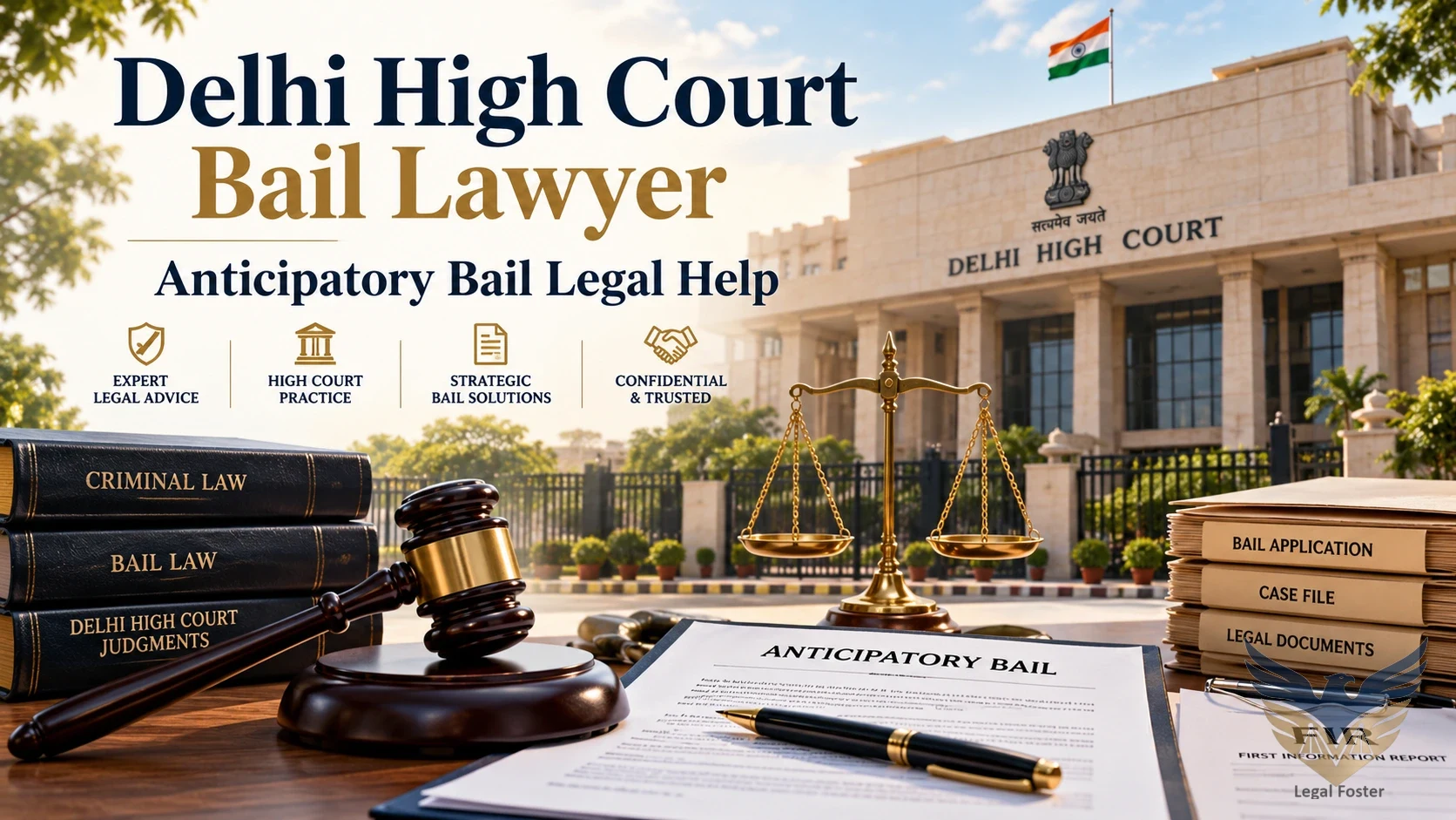 How Can a Delhi High Court Bail Lawyer Help With Anticipatory Bail and Criminal Defence?