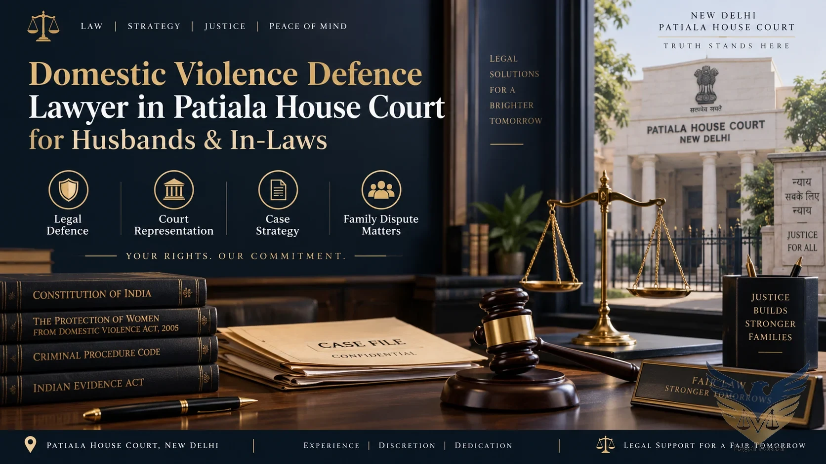 How Can a Domestic Violence Defence Lawyer in Patiala House Court Help Husbands and In-Laws?