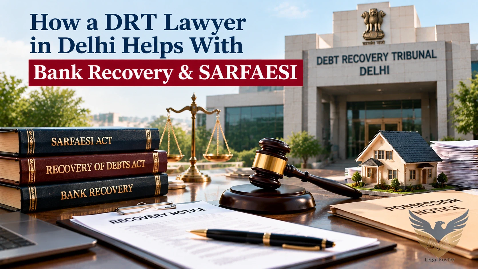 How Can a DRT Lawyer in Delhi Help in Bank Recovery and SARFAESI Auction Matters?