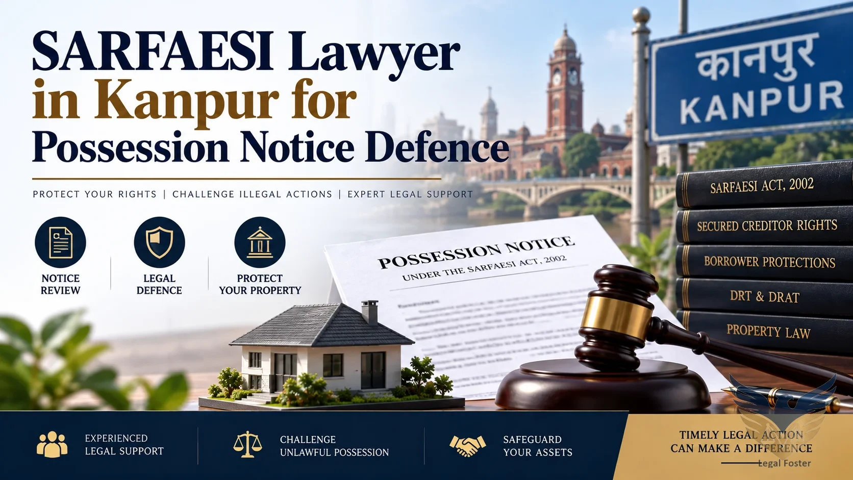 How Can a SARFAESI Lawyer in Kanpur Defend Against a Possession Notice?