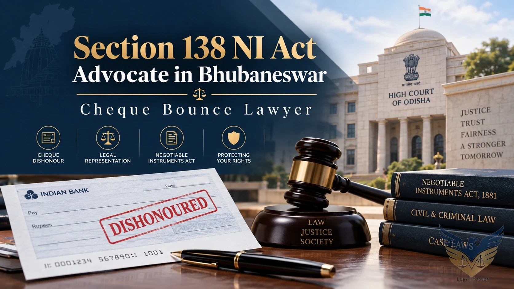 How Can a Section 138 NI Act Advocate in Bhubaneswar Assist in Cheque Bounce Matters?