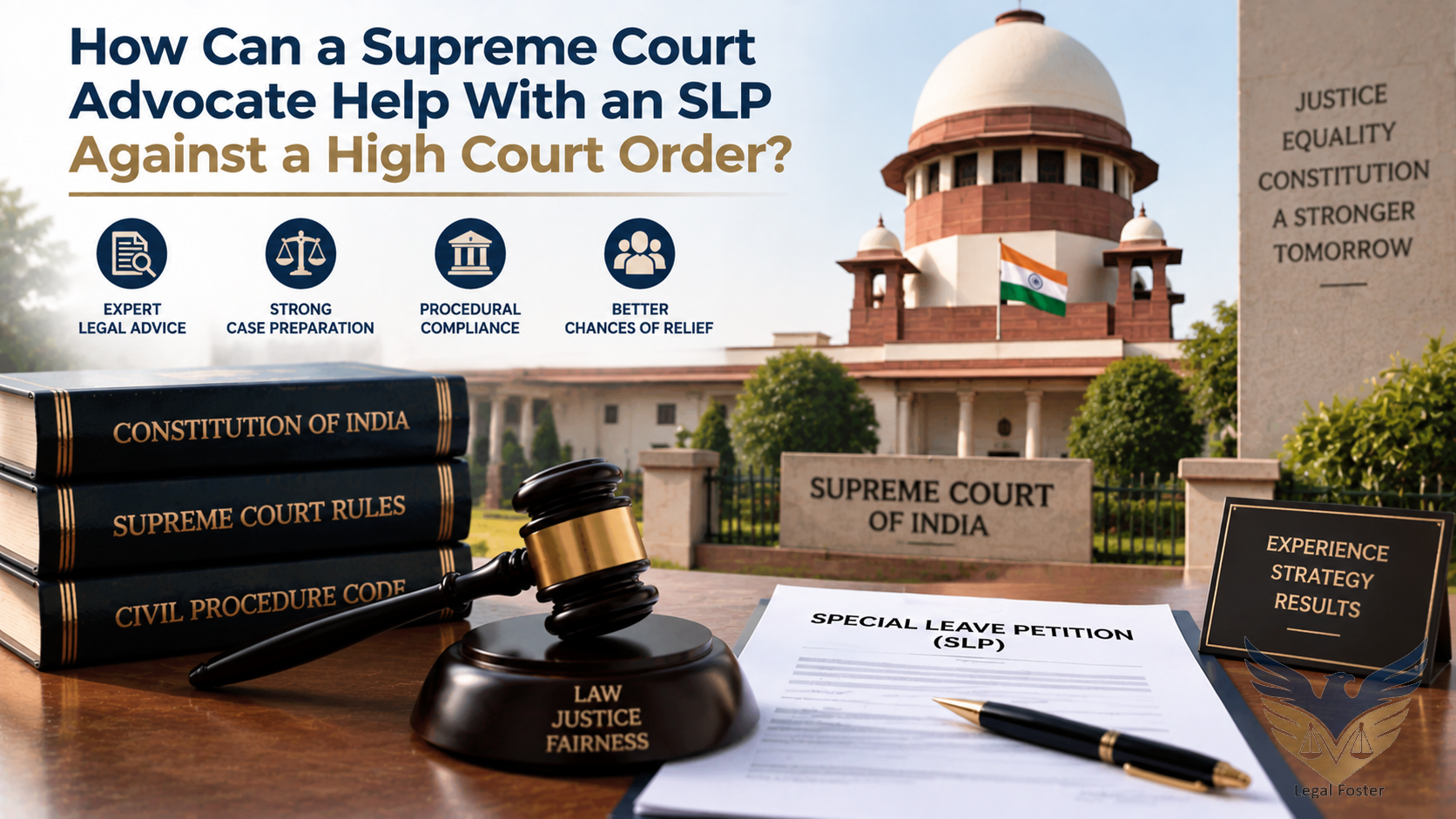How Can a Supreme Court Advocate Help With an SLP Against a High Court Order?