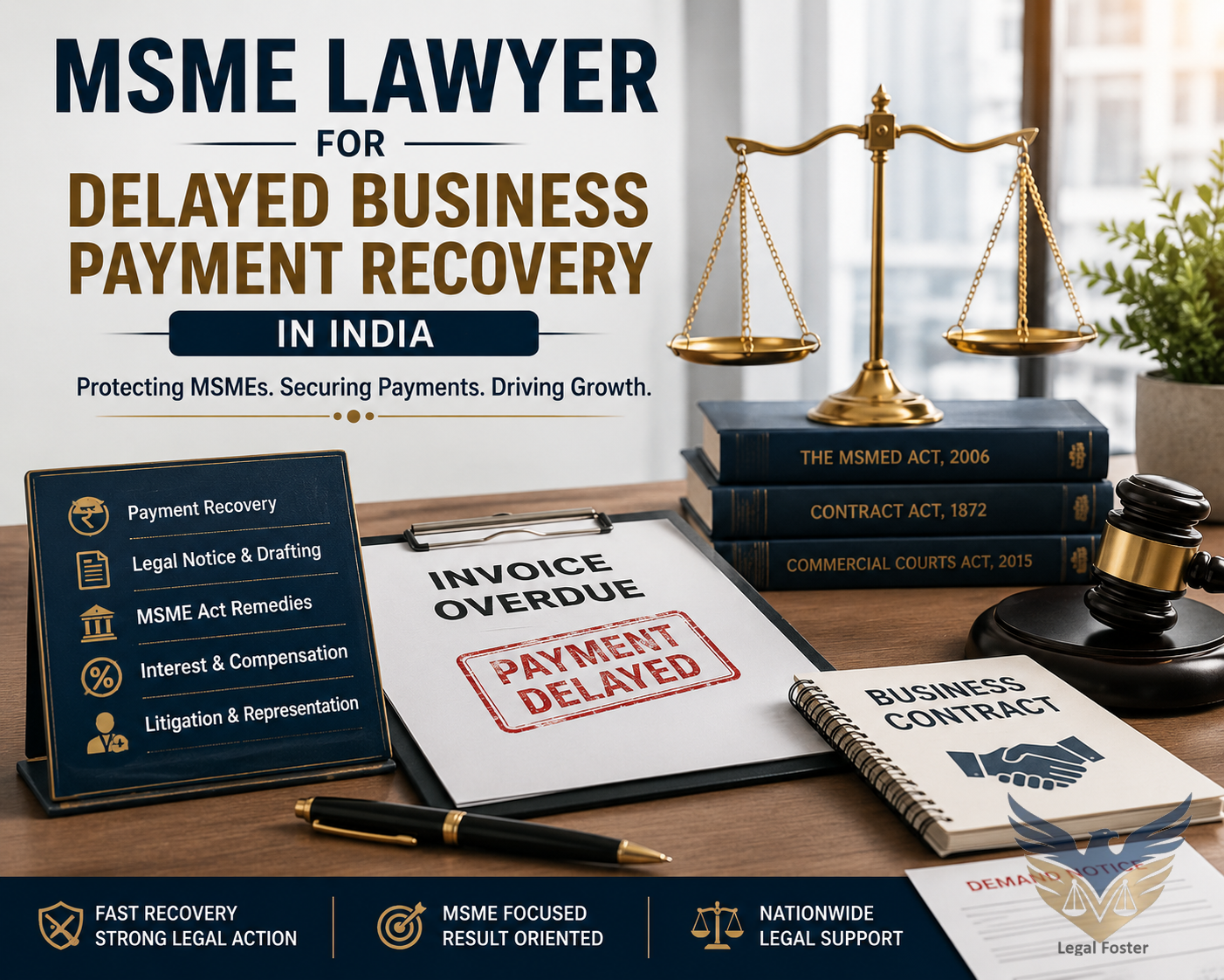 How Can an MSME Lawyer Help Recover Delayed Business Payments?