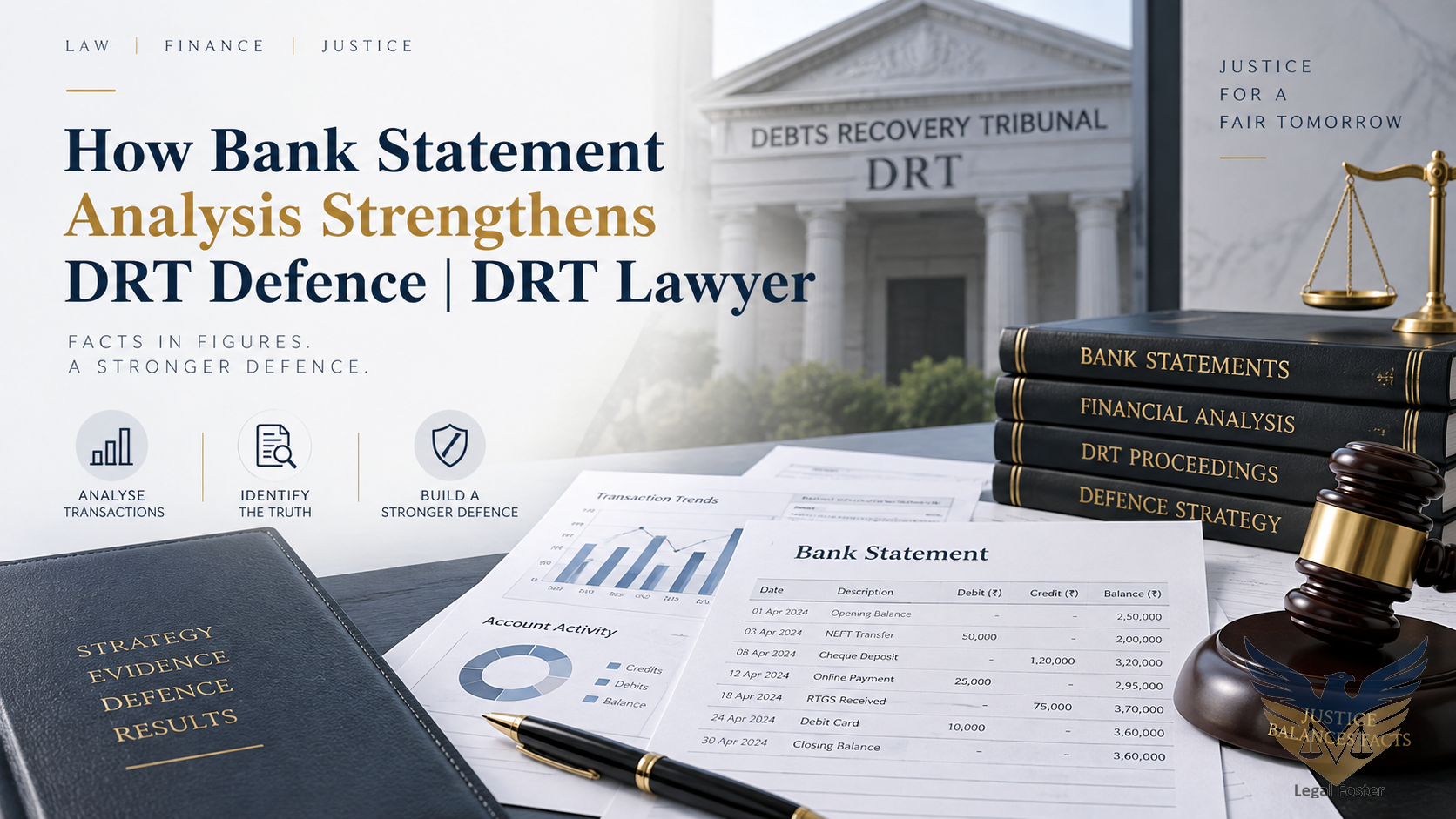 How Can Bank Statement Analysis Strengthen Your DRT Defence?