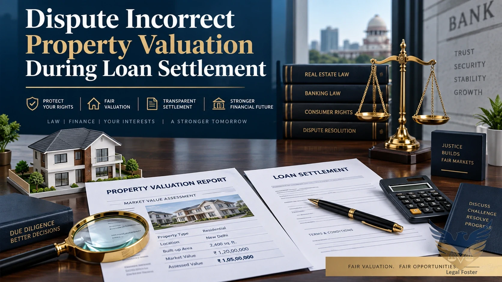 How Can Borrowers Dispute Incorrect Property Valuation During Loan Settlement?