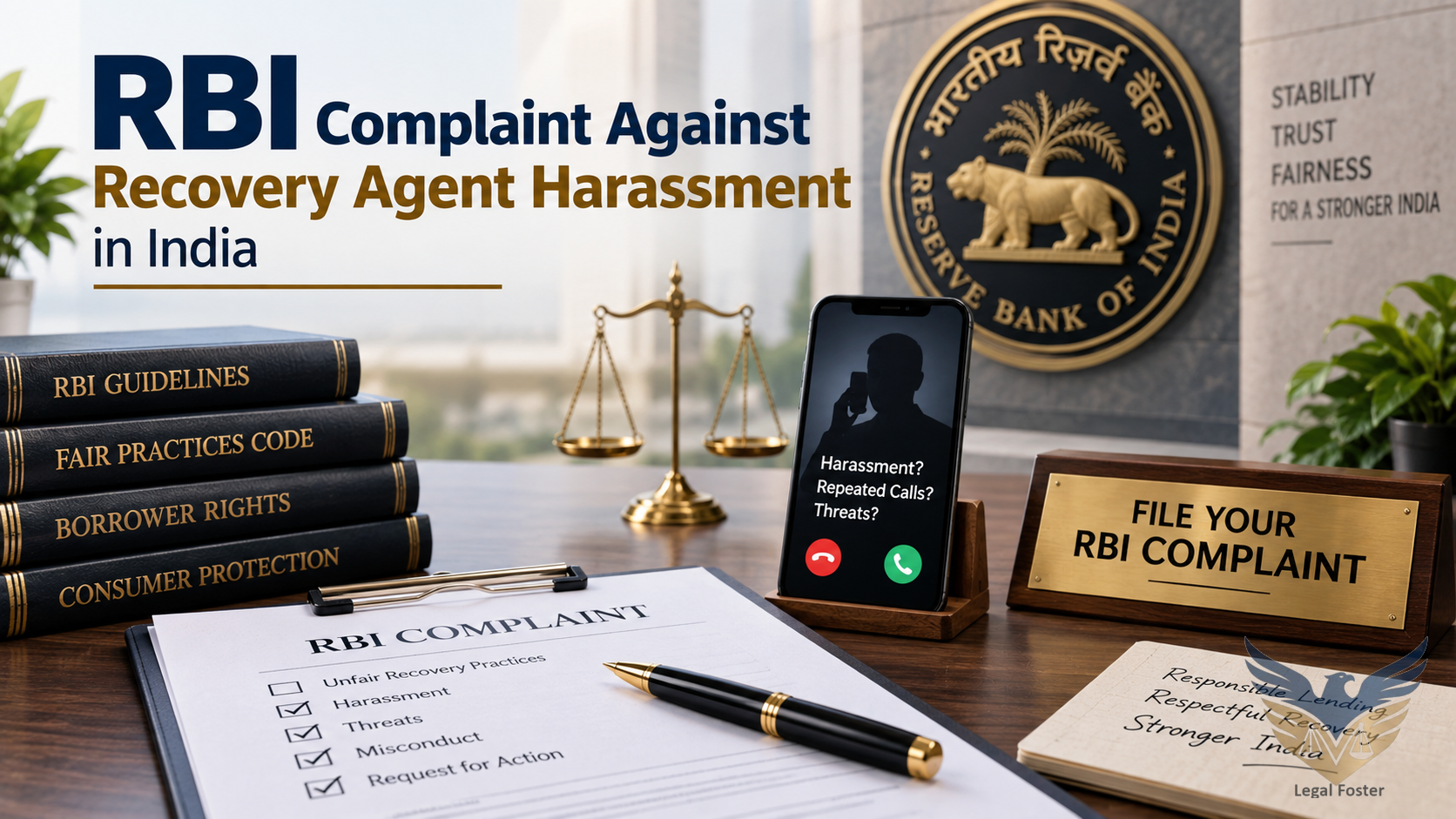 How Can Borrowers Report Recovery Agent Harassment to the RBI?