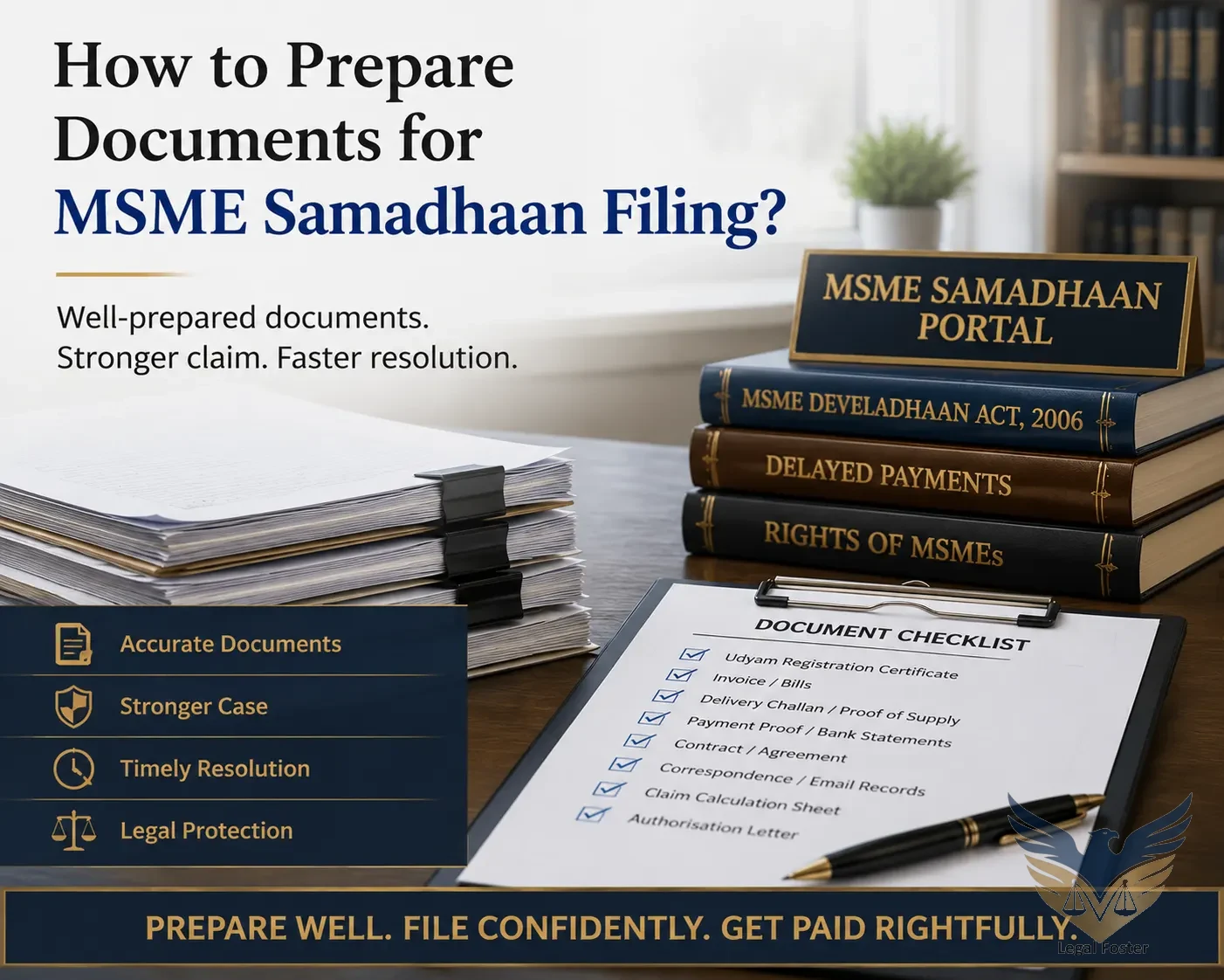 How Can Businesses Prepare Documents for MSME Samadhaan Filing?