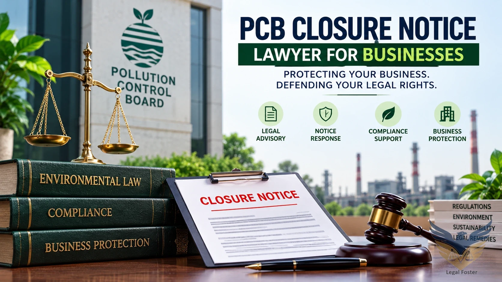 How Can Businesses Respond to a PCB Closure Notice and Protect Their Legal Rights?
