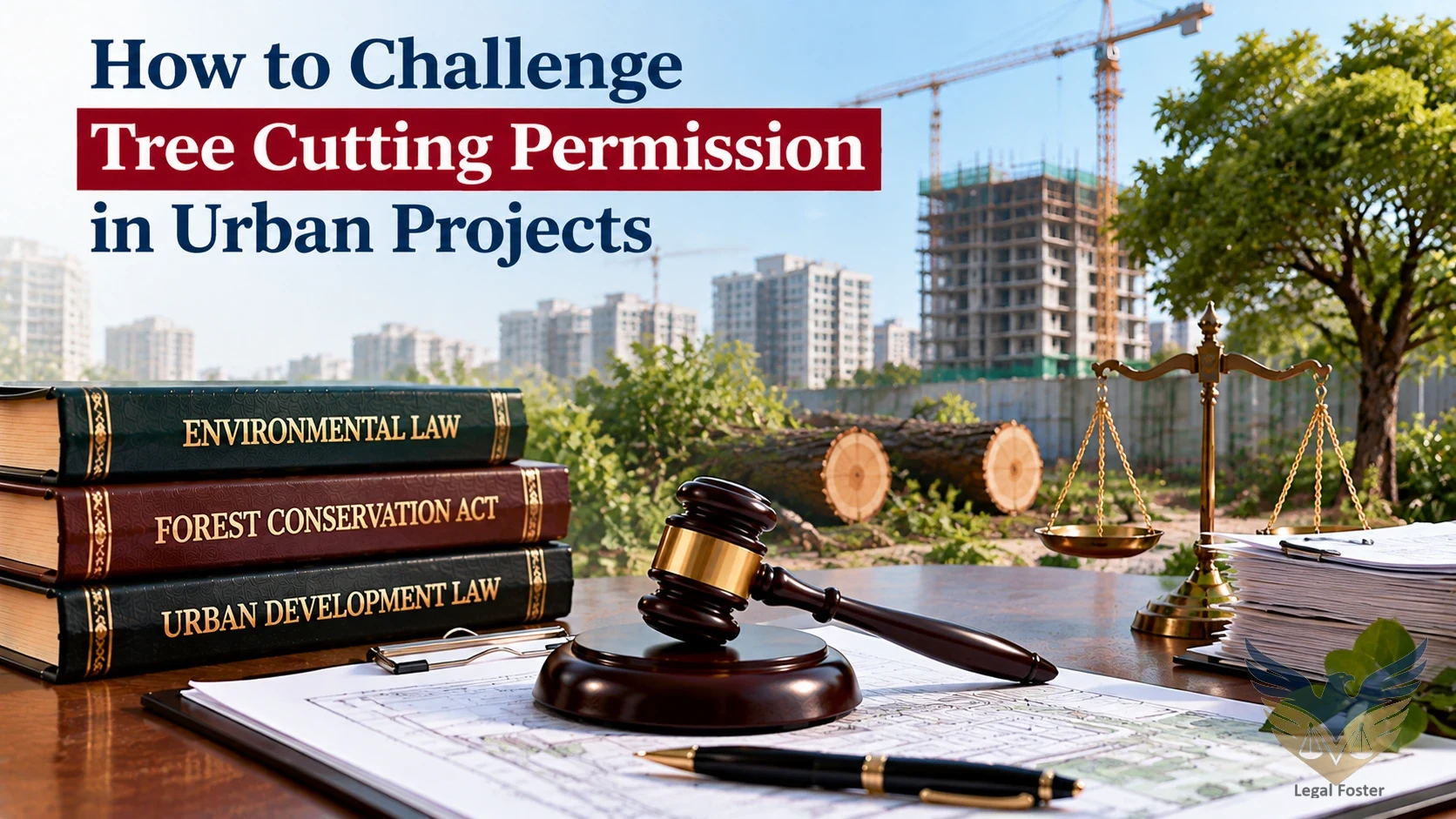 How Can Citizens Challenge Tree Cutting Permissions in Urban Development Projects?